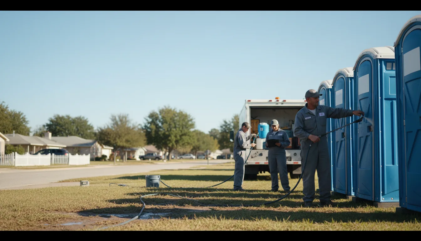 Long-Term Portable Toilet Rental in Irwin, OH near me